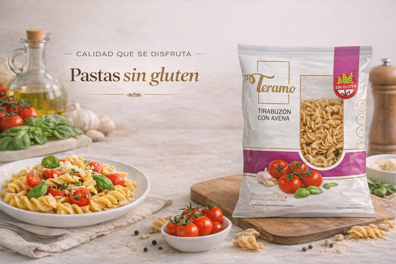 Teramo Tirabuzón con Avena